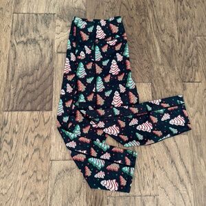 Constantly Varied Gear CVG Christmas Capri leggings size XL